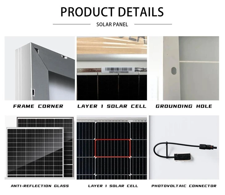 565W 144 Half Cut Mono Solar Panel